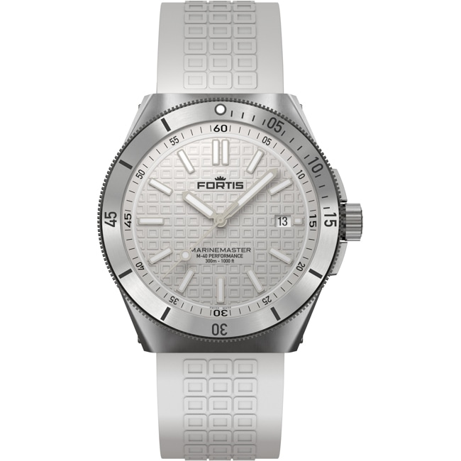 Fortis Marinemaster M-40 Snow White Horizon Strap Fortis Marinemaster M-40 Snow White Horizon Strap - F8120009