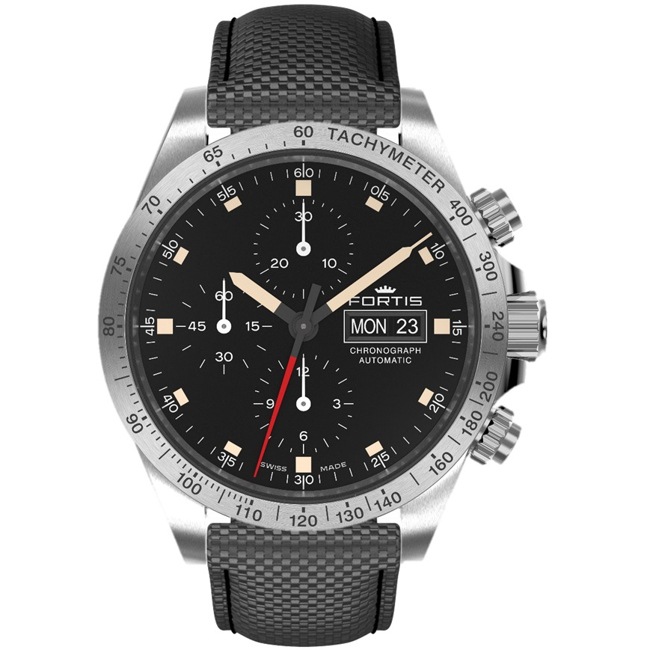 Fortis Stratoliner Steel p.m. Chronograph - 401.21.31