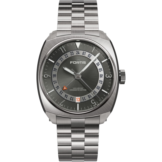 Fortis Vagabond V-40 GMT Urban Shadow - F6660004