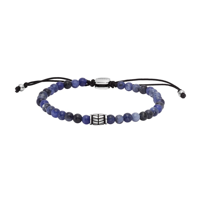 Fossil Armband Beads Blau / Violett - JF04414040