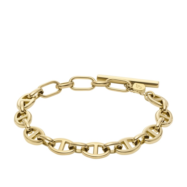 Fossil Bracelet Heritage D-Link Gold - JF04759710