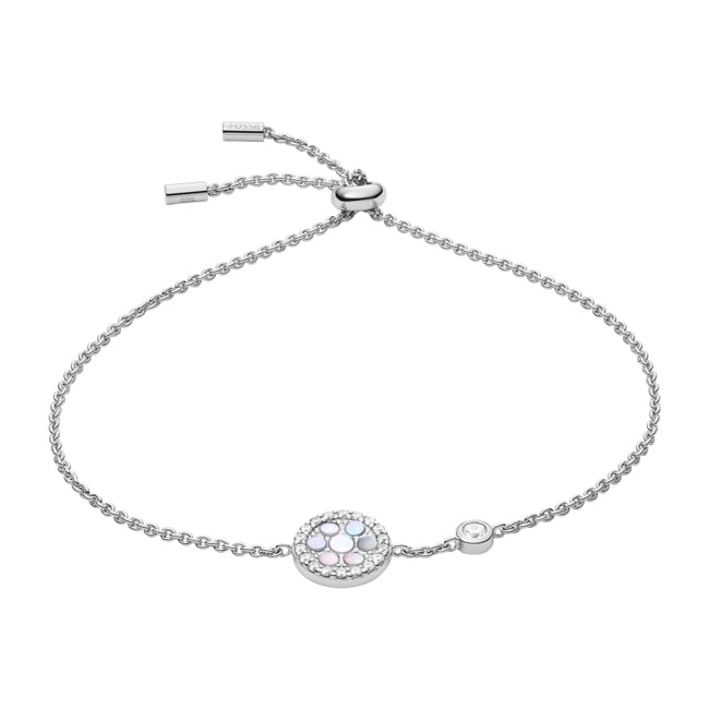 Fossil Bracelet Sterling Silver Glitz - JFS00519040