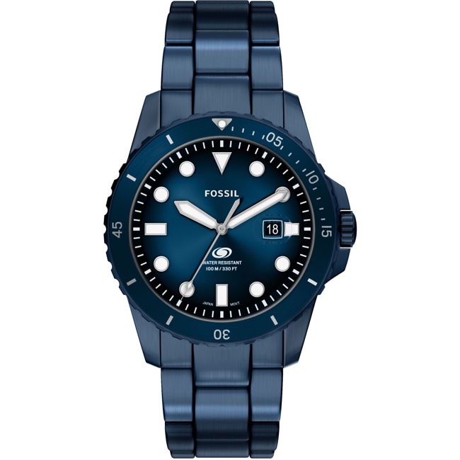 Fossil Blue Dive Date Blau 42mm - FS6166