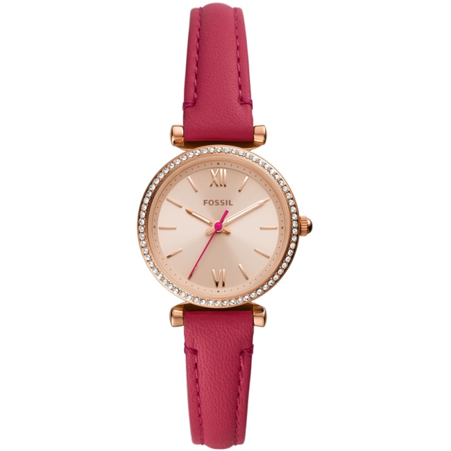 Montre Fossil Carlie Mini ES4502 Bleu nuit | Montres and Co