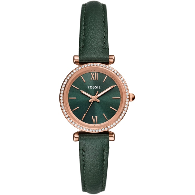 Fossil Carlie Mini Rosé / Grün - ES5370