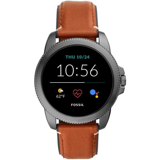 Fossil Classics Gen 5E Smartwatch HR Brown - FTW4055