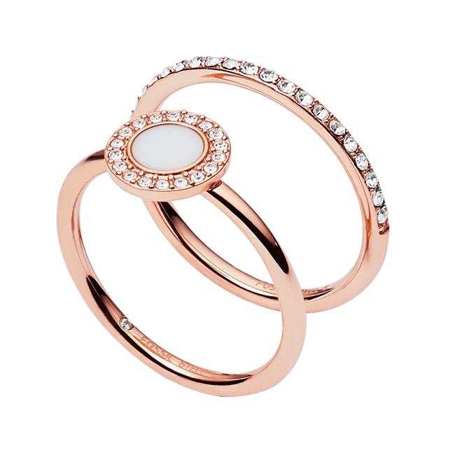 Fossil Bague Classic White - JF02666791