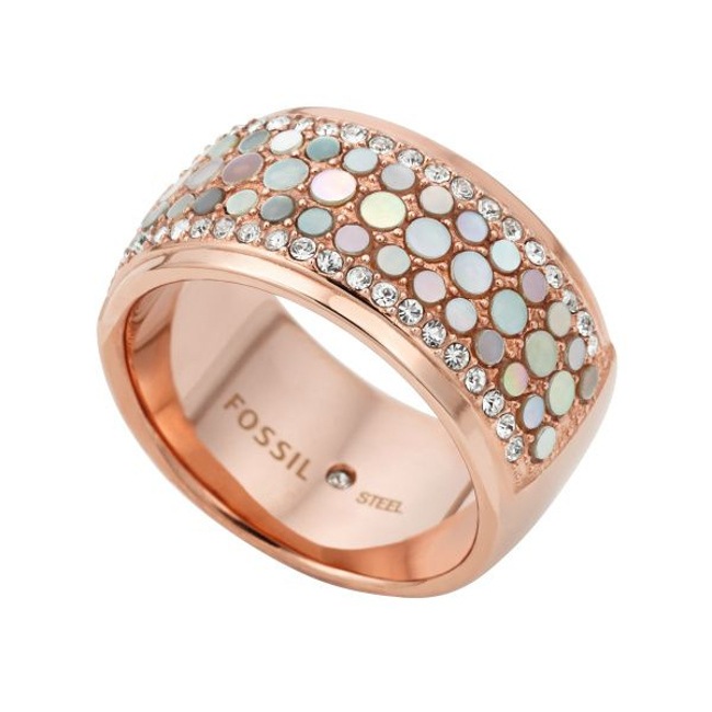 Fossil Ring Vintage Glitz Ø 56 - JF017427918