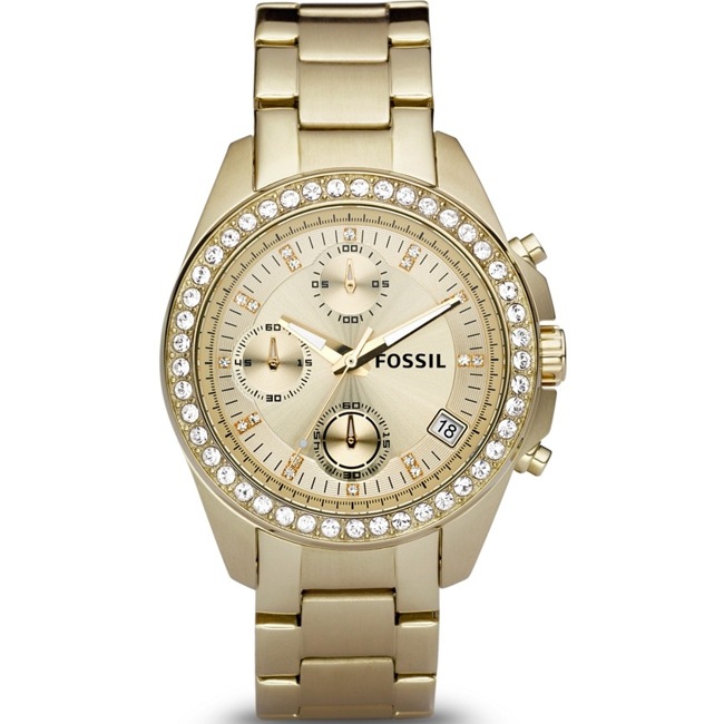 Fossil Decker Chronograph Gold - ES2683