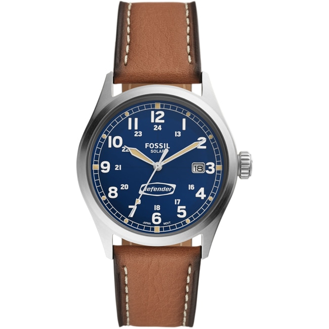 Fossil Defender Solaire 40 Bleu / Marron Fossil Defender Solaire 40 Bleu / Marron - FS5975