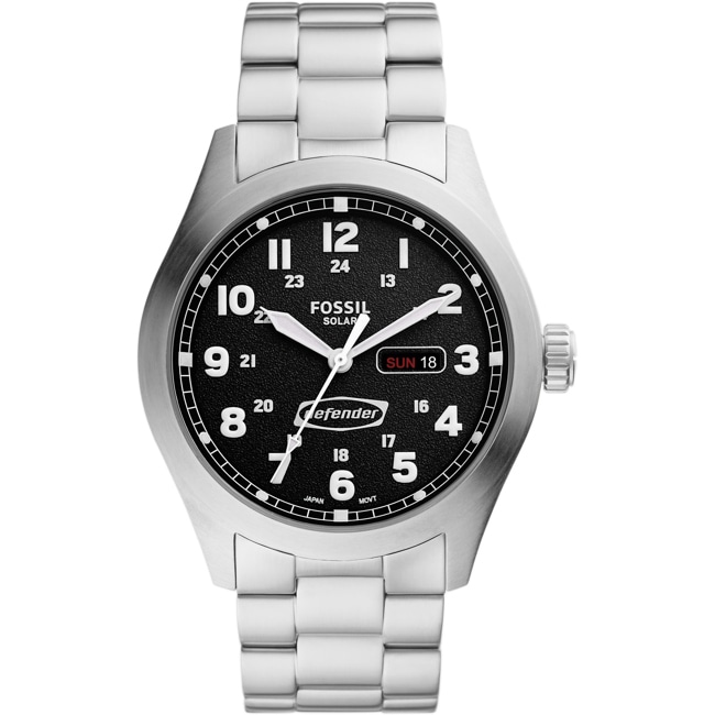 Fossil Defender Solaire 46 Argenté - FS5976
