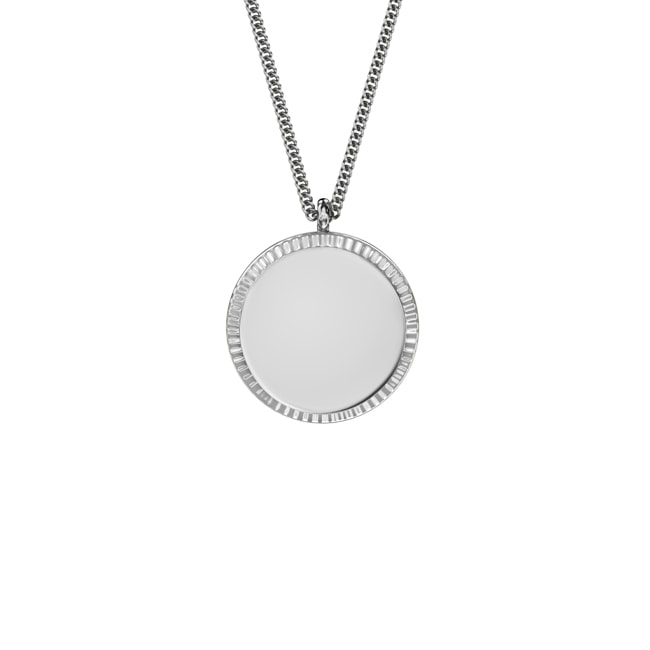 Fossil Ellis Halskette Silbrig - JF04978040