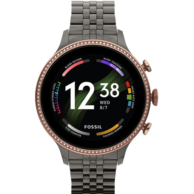 Fossil Gen 6 Smartwatch HR Grey 42 Fossil Gen 6 Smartwatch HR Grey 42 - FTW6078