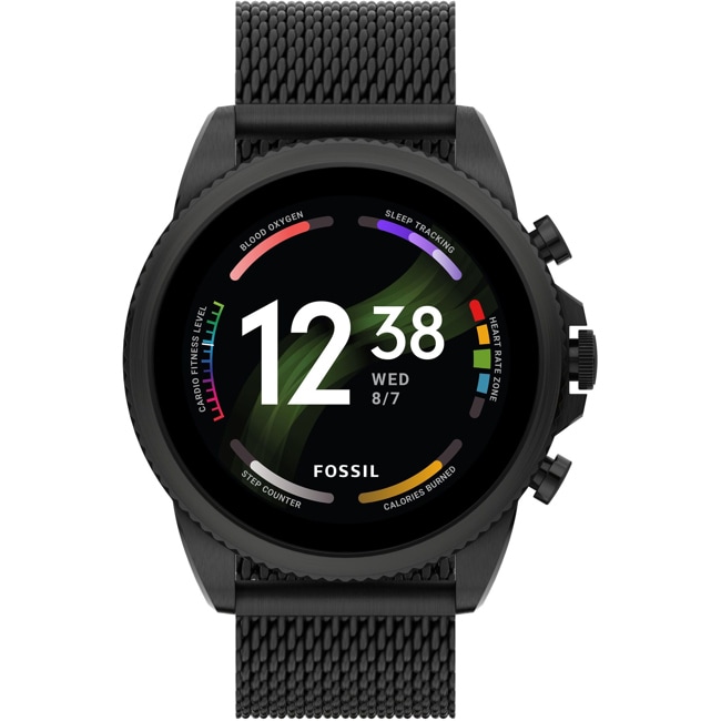 Fossil Gen 6 Smartwatch HR Noir 44 - FTW4066