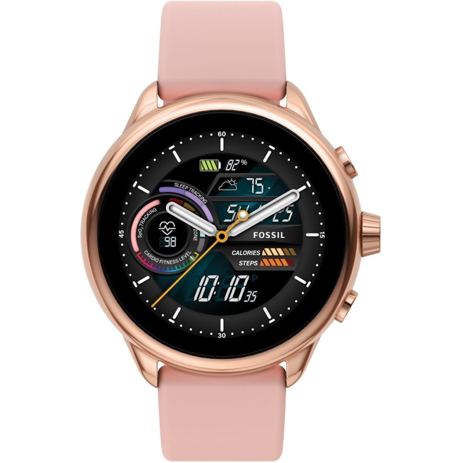 Fossil Gen 6 Smartwatch HR Wellness Edition Rosé - FTW4071