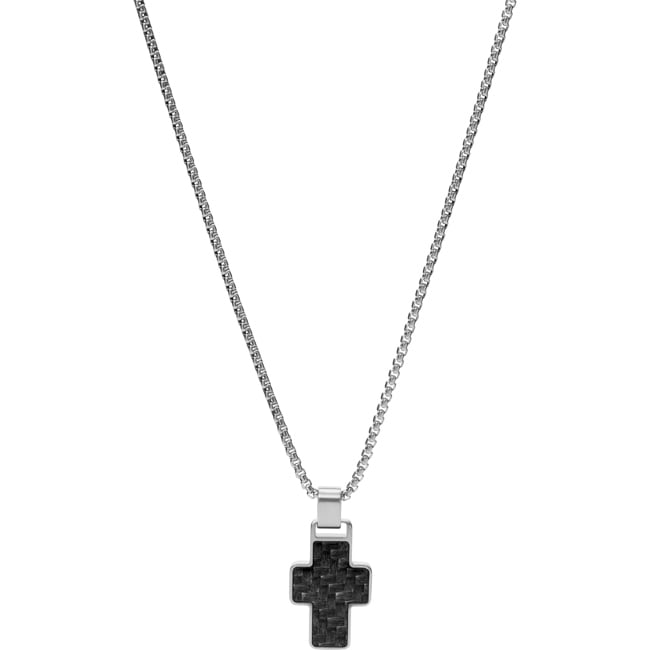 Fossil Necklace Mens Dress Crosses - JF03856040