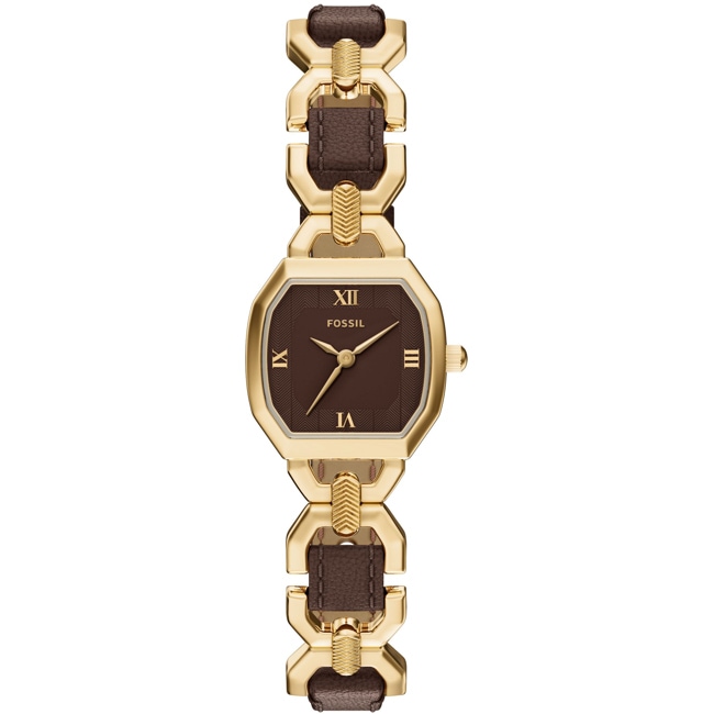 Fossil Harlow 22mm Doré / Marron - ES5497