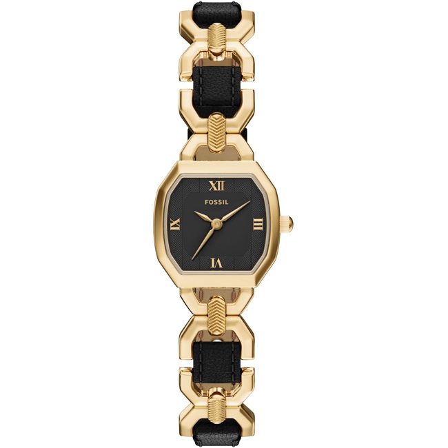 Fossil Harlow 22mm Doré / Noir - ES5496
