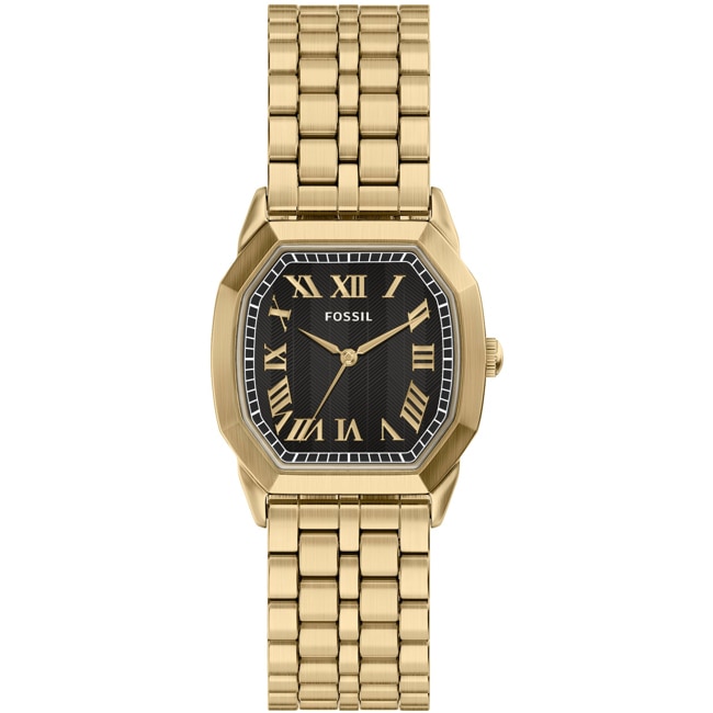 Fossil Harlow Goldig / Schwarz 33mm - FS6213