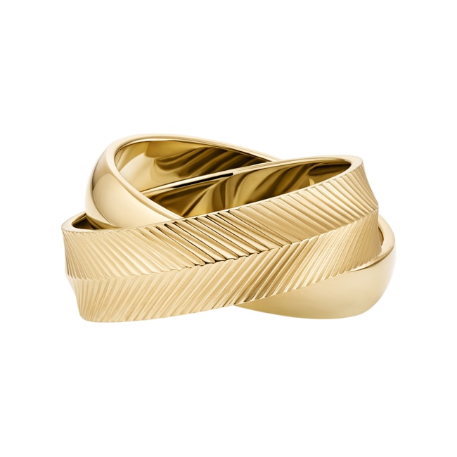 Fossil Harlow Ring Interlocking Links - JF04806710