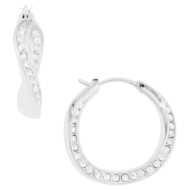 Fossil Hoop earrings Classics Twist - JF01144040