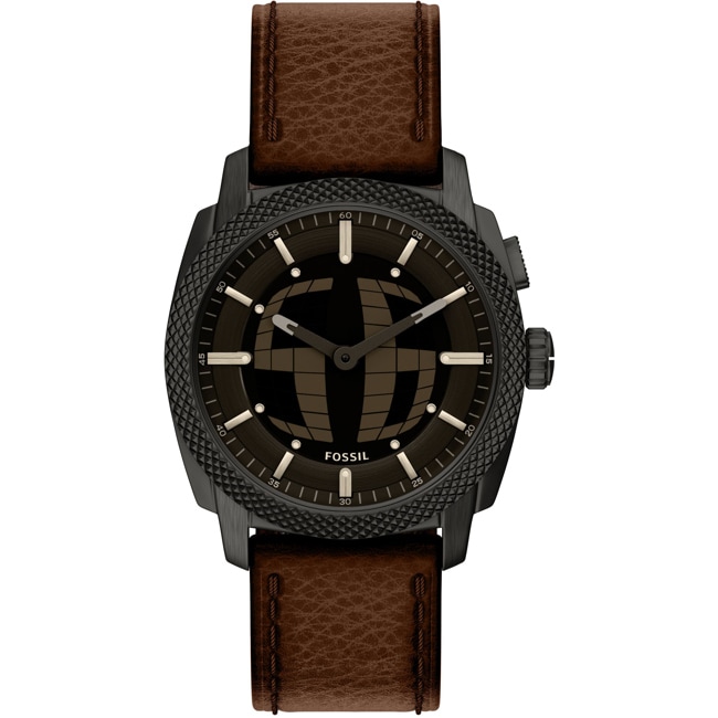 Fossil Machine Big Tic 44mm Noir / Brun - FS6165