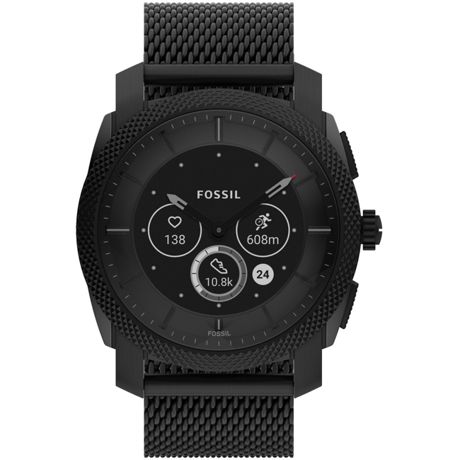 Fossil Machine Hybrid Smartwatch HR Black Fossil Machine Hybrid Smartwatch HR Black - FTW7062