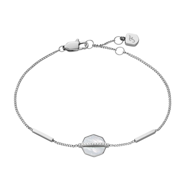 Fossil Merrit Armband Timeless Mother-of-Pearl  - JF04910040
