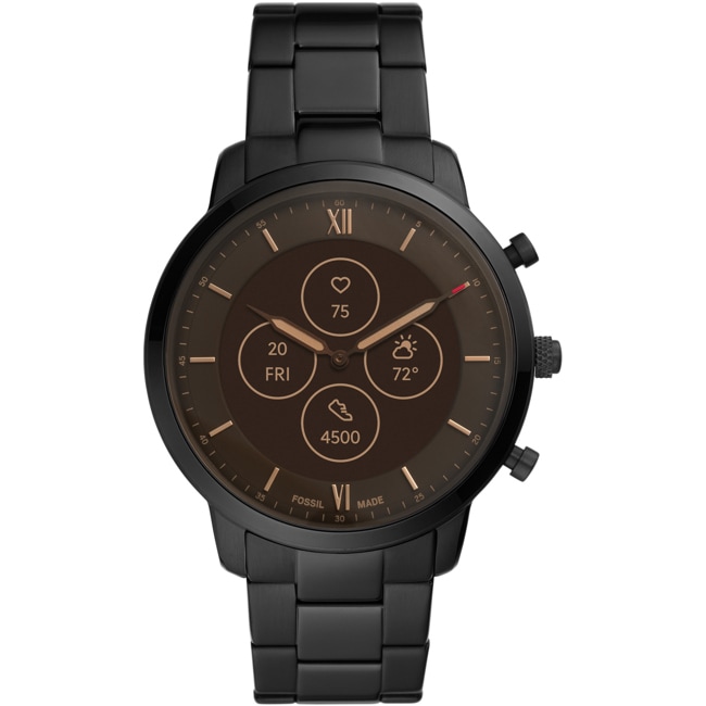 Fossil Neutra Hybrid Smartwatch HR Black - FTW7027