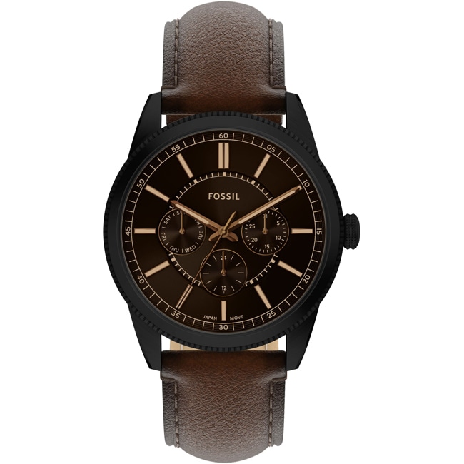 Fossil Pearson Day Date Schwarz / Braun - FS6138
