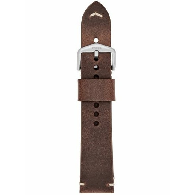 Fossil Leather watch strap 22mm - S221365