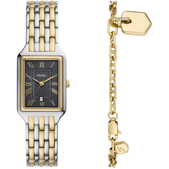 Fossil Raquel Bicolore / Gris Set - ES5376SET