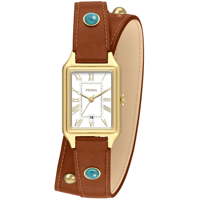 Fossil Raquel Goldig & Weiss / Braun - ES5418