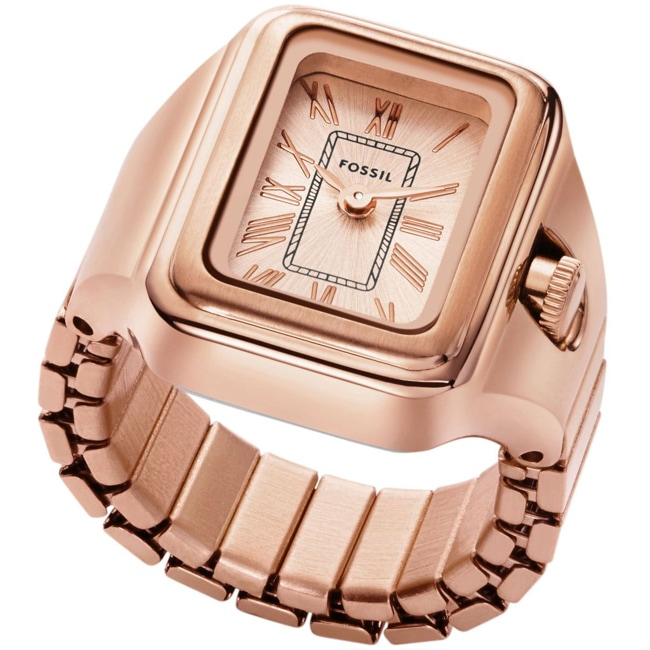 Fossil Raquel Uhrenring Rosé vergoldet - ES5345