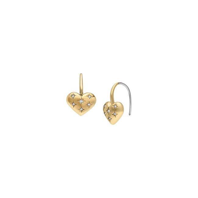 Fossil Sadie Boucles d’oreilles pendantes All My Love Doré - JF04833710