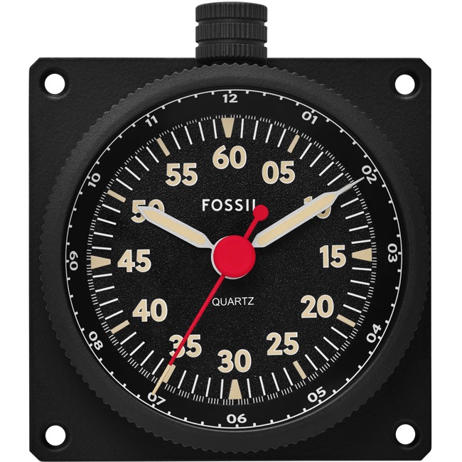 Fossil Sport Tourer Table Clock Black - FS6084