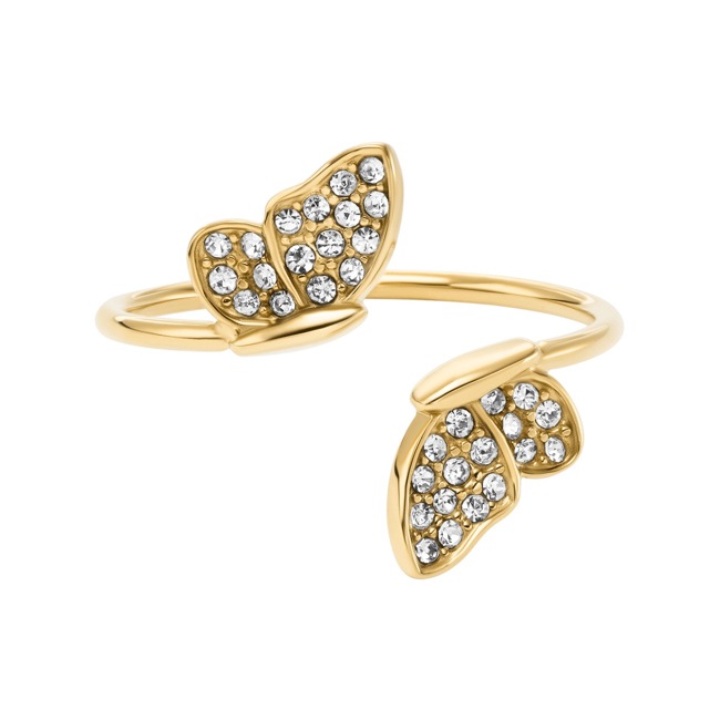 Fossil Sutton Ring Pave Butterfly - JF04924710