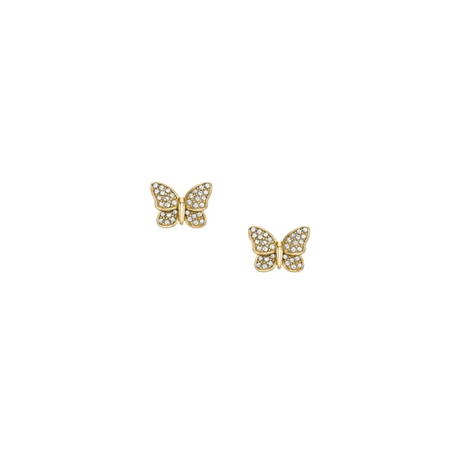 Fossil Sutton stud earrings Pave Butterfly  - JF04922710