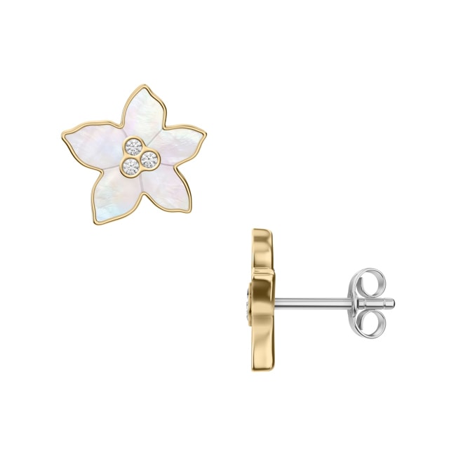 Fossil Sutton Clous d'oreilles The Flower Collection en nacre - JF04973710