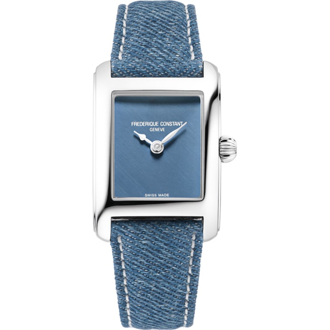 Frederique Constant Carrée Denim Edition - FC-200LB1C6