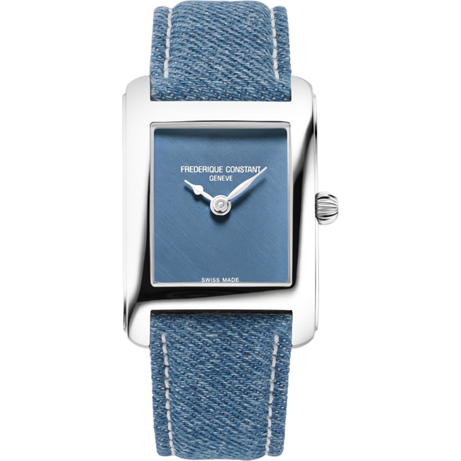 Frederique Constant Carrée Denim Edition - FC-200LB2C6