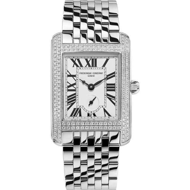 Frederique Constant Classics Carrée Small Second Diamonds Frederique Constant Classics Carrée Small Second Diamonds - FC-235S2CD6B