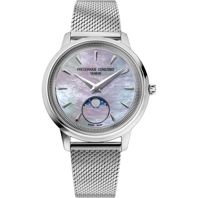Frederique Constant Classics Moneta Moonphase 34mm - FC-206MPLB2S6B
