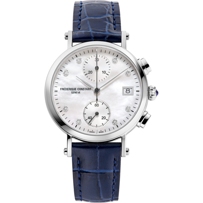 Frederique Constant Classics Quartz Chronograph Ladies - FC-291MPWD2R6