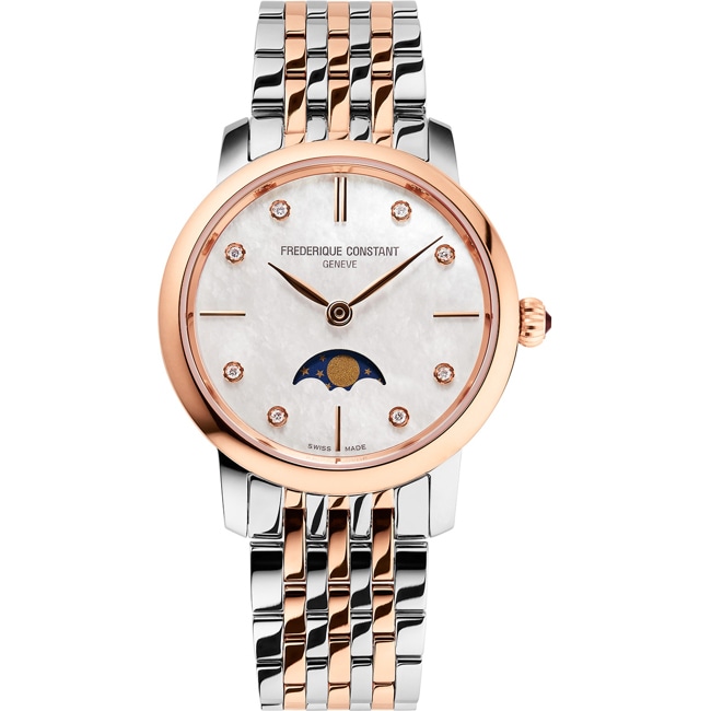 Frederique Constant Classics Slimline Moonphase - FC-206MPWD1S2B