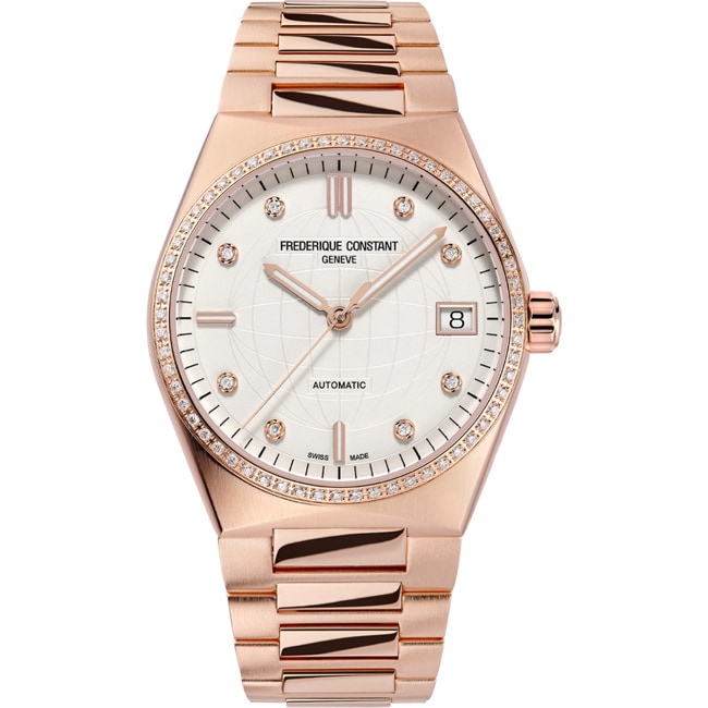 Frederique Constant Highlife Ladies Automatic Diamonds Rosé - FC-303VD2NHD4B