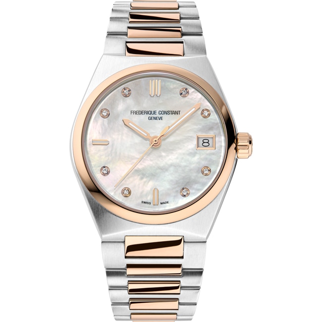 Frederique Constant Highlife Quartz Ladies Diamonds Two-tone - FC-240MPWD2NH22B