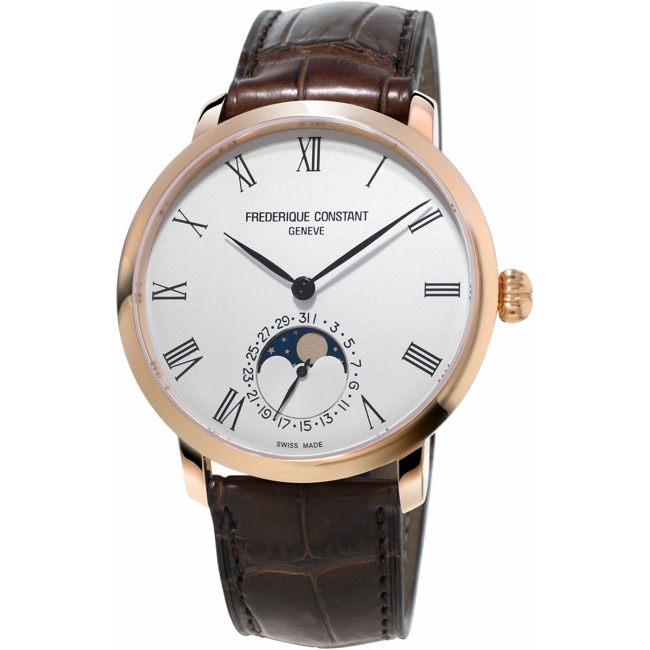 Frederique Constant Manufacture Slimline Moonphase Automatic - FC-705WR4S4