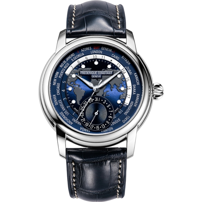 Frederique Constant Manufacture Worldtimer - FC-718NWM4H6