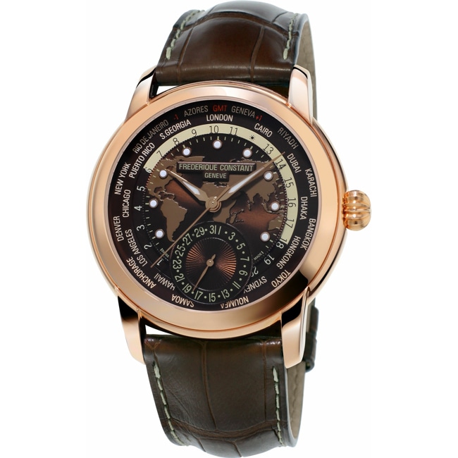 Frederique Constant Manufacture Worldtimer - FC-718BRWM4H4